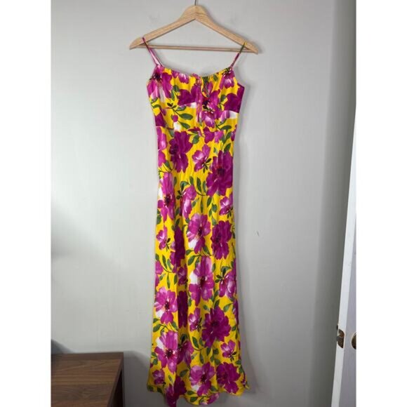 NEW Favorite Daughter The One That Got Away Floral Keyhole Maxi Dress Multi - Picture 2 of 7